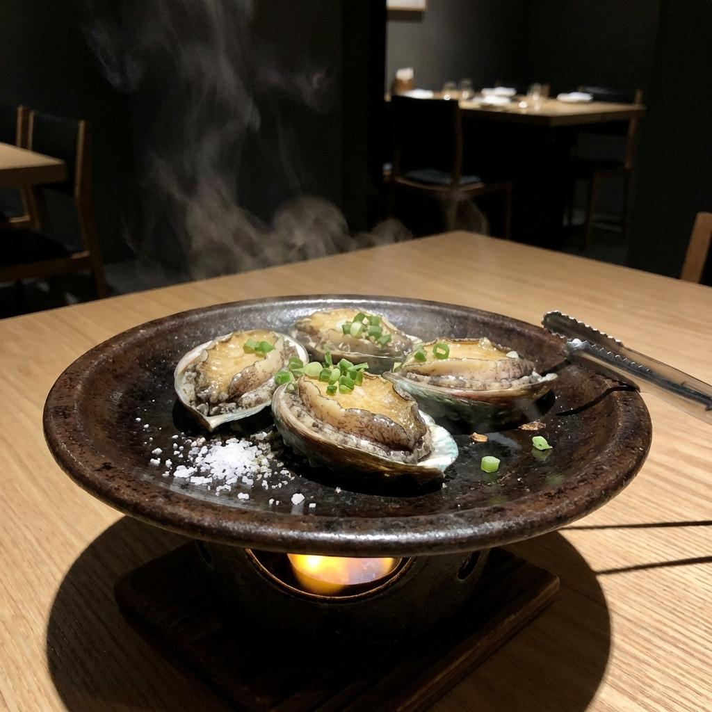 신선한 전복